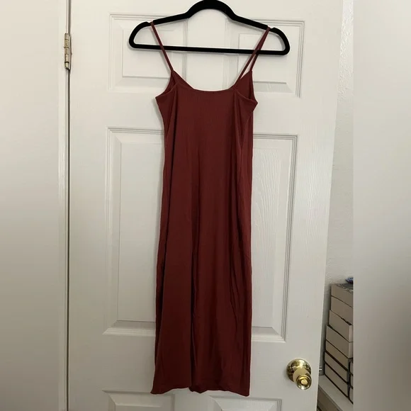 Abercrombie & Fitch Ribbed Knit Midi Dress - Picture 5 of 8